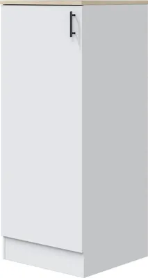 Produktbild von Dmora Küchenschrank Pianengo 60x60x148cm Weiß, 3 Regale