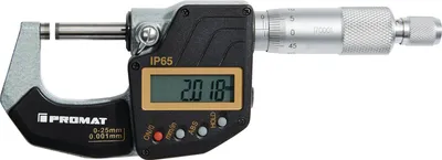 Productafbeelding van Digitale stelbout conform DIN 863/1, beschermingsgraad IP65, bereik 0-25 mm