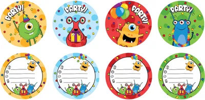 Obrázok produktu pre pozvánky monster party 6 kusov