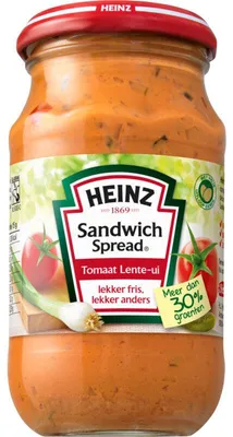 Obrázok produktu pre Heinz Sandwich Spread Tomaat & Lente-ui, 300 ml – Krémová nátierka