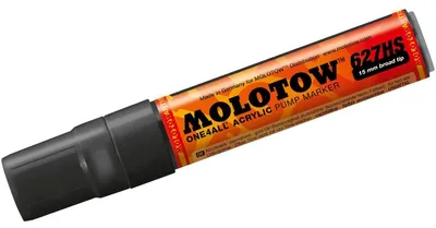 Produktbild von Molotow Acrylmarker ONE4ALL ACRYLIC 627HS 15mm, Nr. 180, signalschwarz
