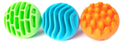 Produktbild von Fat Brain Toy Co. Sensory Rollers, Silikon, Mehrfarbig