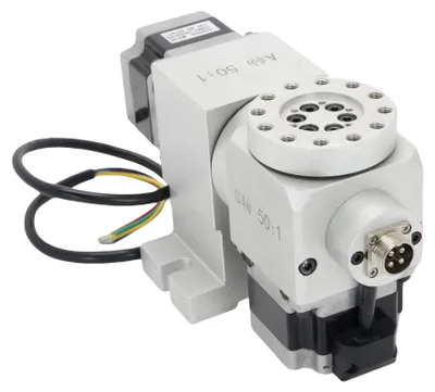 Image de Machine de fraisage CNC, encodeur pour les axes 4 et 5, moteur pas à pas, RTM14 rotatif