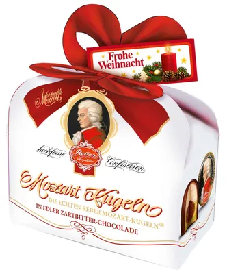 Produktbild von Reber Mozart Kugeln Duett Weihnachten 2er