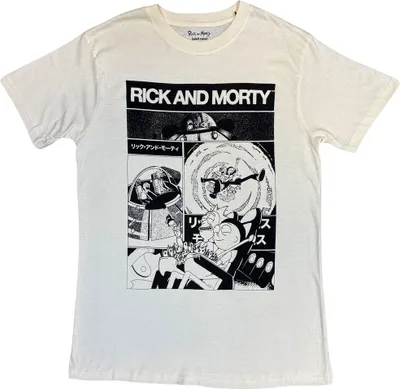 Produktbild von Rick And Morty - T-Shirt für Herren/Damen Uni RO15112 (S) (Natürlich)