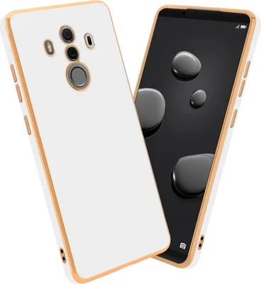 Immagine prodotto di Cadorabo cover protettiva per Huawei MATE 10 PRO cover in bianco telefono cellulare cover TPU silicone fotocamera protezione caso