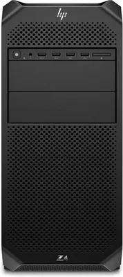 Produktbild von HP Workstation Z4 G5 - Tower - 4U - 1 x Xeon W3-2425 / 3 GHz - RAM 64 GB - SSD 1 TB - NVMe, TLC - RTX A4000 - 1GbE - Win 11 Pro - Monitor: keiner - Tastatur: Deutsch - Schwarz