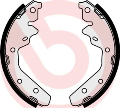Produktbild von BREMBO Bremsbackensatz Trommelbremse Hinten für CHRYSLER SEBRING Cabriolet (JR) 200mm S 11 502