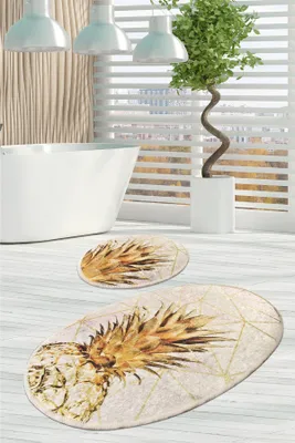 Produktbild von Mijolnir, Gold- CHL2379, Bunt, Badematten, 700 gr/m², 100% Samtstoff