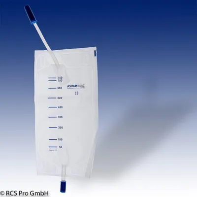 Immagine prodotto di Sacca per gambe 750 ml 10 cm non sterile con scarico centrale 1 pz