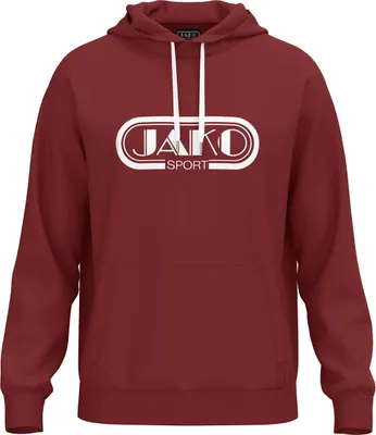 Produktbild von Jako Kapuzensweat Promo - rubinrot, Größe:3XL