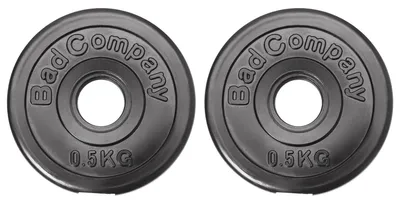 Produktbild von 1 Kg (2x0,5) Hantelscheiben Hanteln 30/31mm Kunst.