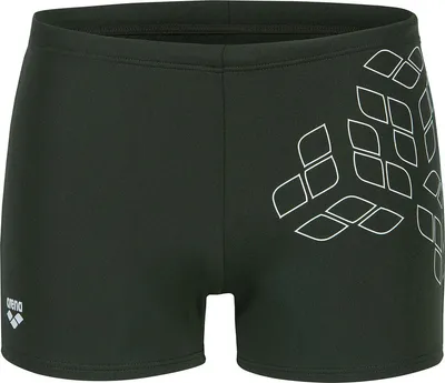 Produktbild von Arena Kikko Graphic Badeslip Herren - Sage / Weiß | Größe: 90
