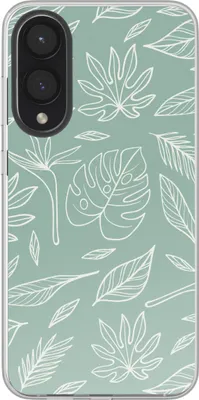 Produktbild von imoshion Design Hülle Samsung Galaxy S25 Edge - Leaves Line-Art