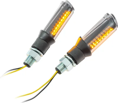 Immagine prodotto di Albero indicatore universale per moto a LED colorato M10 omologato E