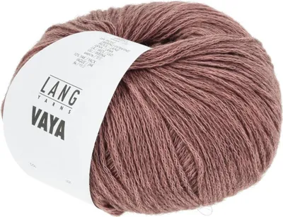 Produktbild von Lang Yarns Vaya Wolle in Rost, 0087, 50g Knäuel mit ca. 200m Lauflänge