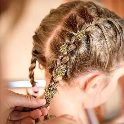 Produktbild von 12 kleine goldene Blumen-Haarspangen, niedliche Mini-Haarklammern für Frauen und Mädchen