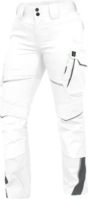 Produktbild von Leibwächter Damen Bundhose Flex-Line FLXDH24 Gr. 34 weiß/grau