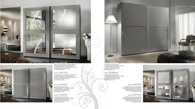 Produktbild von Kleiderschrank Schrank mit Schiebetüren Schränke Holz Modern Möbel Einrichtung