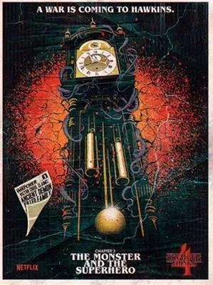 Produktbild von Stranger Things – Monster & Superhero – 30x40 cm – Poster