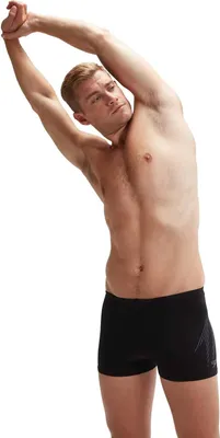 Zdjęcie produktu dla Męskie kąpielówki Speedo Hyper Boom Placement Aquashort Black/USA Charcoal