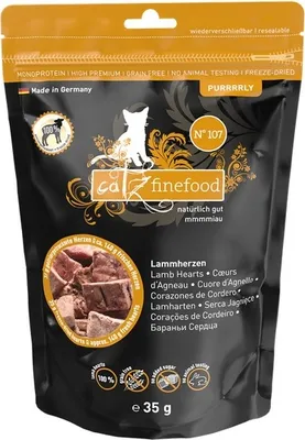 Image de catz finefood Purrrrly No. 107 Lammherzen 35 g