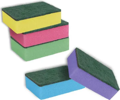Productafbeelding van Sada van 10 schuursponsjes - YORK