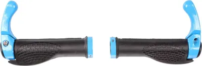 Produktbild von Fahrradgriffe mit Hupe, blaue Ausführung 39780