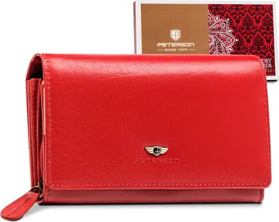 Produktbild von Peterson Brieftasche für Frauen Ristoebus rot One size
