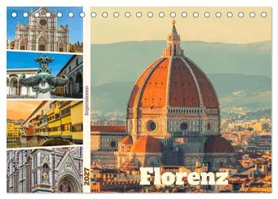 Produktbild von Florenz - Impressionen (Tischkalender 2027 DIN A5 quer), CALVENDO Monatskalender