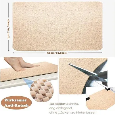 Produktbild von Famanu Duschmatte Antirutschmatte - 60 x 40 x 2,54 cm