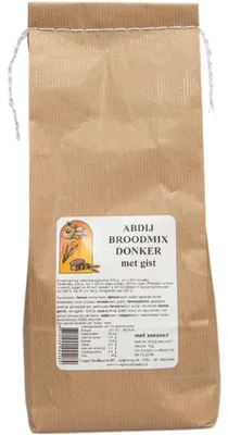 Obrázek produktu pro Abdij Broodmix Dark 1000g – Vysoce kvalitní chlebová směs pro tmavý chléb