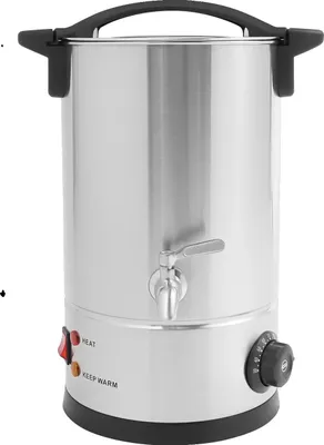 Image de Fondeuse à cire, capacité de 8 litres, chauffage efficace, argentée