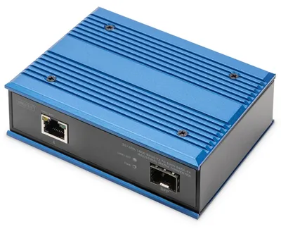 Image de DIGITUS DN-652103-1 DIGITUS Convertisseur de média industriel Gigabit Ethernet