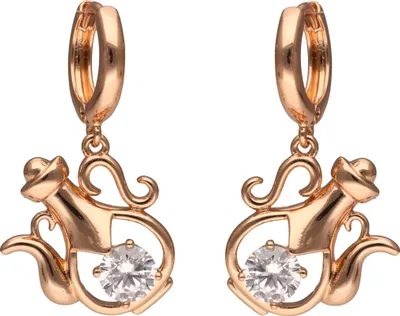 Image de BRAELYN - Boucles d'oreilles pour femmes - Rose - Taille unique