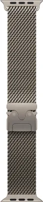 Produktbild von 49mm Natural Titanium Milanese Loop - Small