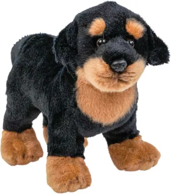 Produktbild von Kuscheltier Rottweiler 18 cm stehend Plüschhund