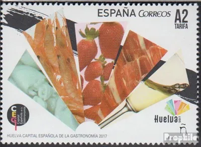 Produktbild von Briefmarken Spanien 2017 Mi 5127 (kompl.Ausg.) postfrisch Spanische Gastronomiehauptstadt