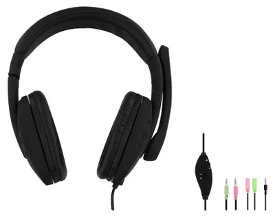 Image de CSMHS300 Casque et écouteurs filaires Noir
