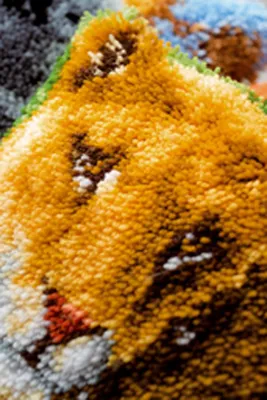 Produktbild von Vervaco PN-0147954 Knüpfkissen Löwin mit Jungem