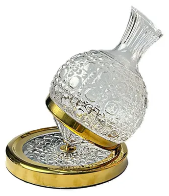 Produktbild von Runde Weinkaraffe aus Kristallglas, 1,5 Liter