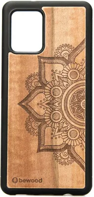 Produktbild von Holzhülle Bewood für Galaxy A42 5G, Mandala Apfelbaum