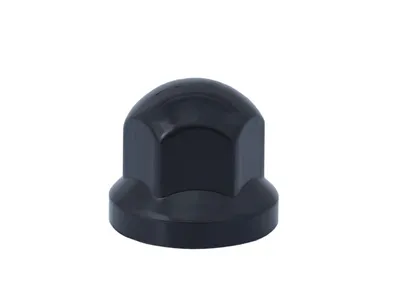 Produktbild von Radbolzenabdeckungen S-33, schwarz, niedrig, 10 Stk