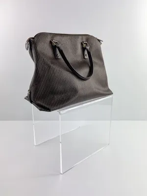 Plexiglas-Boden-Zeitungshalter, transparent, 20x28x20 cm