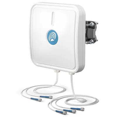Produktbild von Tripleband-WLAN-Panelantenne 7dBi 120° IP67 Wi-Fi 6E Indoor/Outdoor
