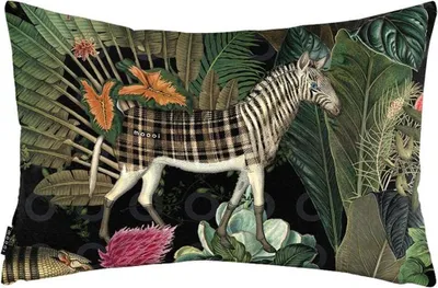 Produktbild von MOOOI Zierkissen Menagerie Farbe Raven Größe 40 x 60 cm