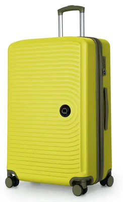 Image de HAUPTSTADTKOFFER - Mitte - Grande valise Trolley valise à coque dure TSA XXL extension, bagages Hardcase Luggage 77cm, 127 litres,Lemon