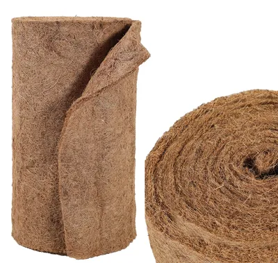 Immagine prodotto di Tappeto in fibra di cocco Ikodm, dimensioni 0,5 x 10 metri, peso 1200 g/m², traspirante, resistente al gelo e ideale per proteggere le piante del giardino dalle erbacce