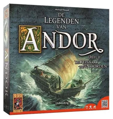 Produktbild von 999 Games 999 Games The Legends of Andor: The Journey to the North Erweiterungsbrettspiel