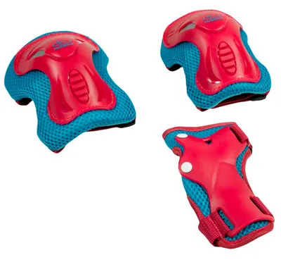 Image de HUDORA Protectors Set Kids XS berry